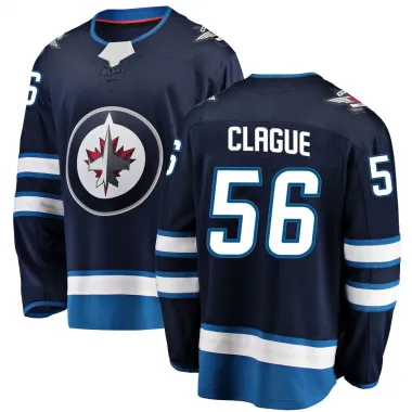 Blue Youth Kale Clague Breakaway Winnipeg Jets Home Jersey