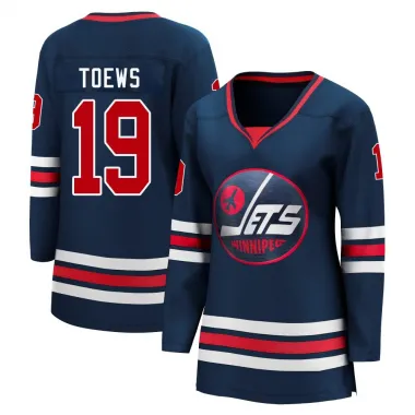 Navy Women's Jonathan Toews Breakaway Winnipeg Jets 2021/22 Alternate Premier Player Jersey