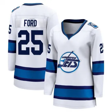 White Women's Parker Ford Breakaway Winnipeg Jets Special Edition 2.0 Jersey